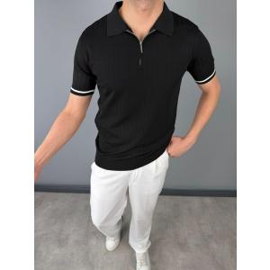 KISA KOL FERMUARLI TRİKO